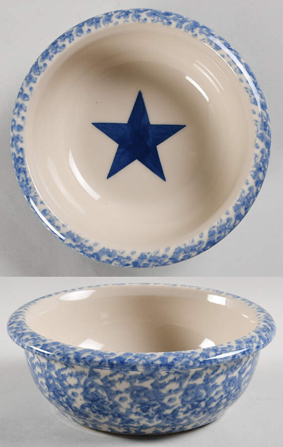 Blue Sponge Coupe Cereal Bowl by Workshop Gerald Henn-1