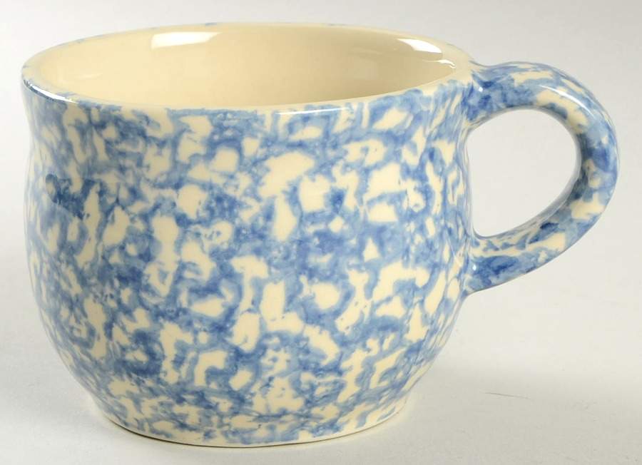 Blue Sponge Mug by Workshop Gerald Henn-1