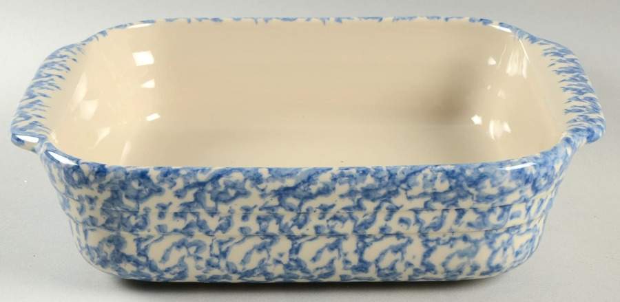 Blue Sponge 10" Square Baker by Workshop Gerald Henn-1