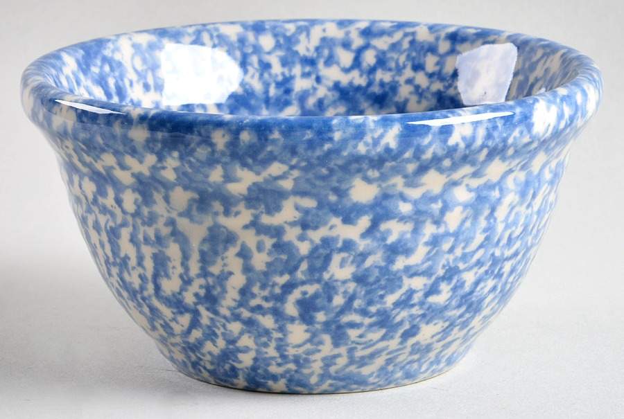 Blue Sponge 4" Mixing Bowl by Workshop Gerald Henn-1