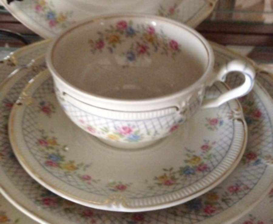 WIG1284 Footed Cup & Saucer Set by Winterling - Bavaria-1