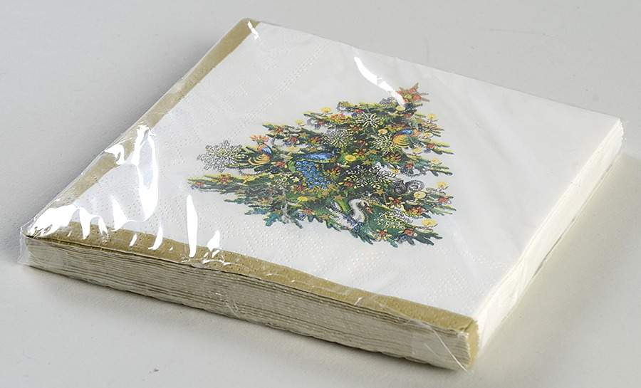 Twas the Night Before Christmas Package of Paper Cocktail Napkins by Williams-Sonoma-1