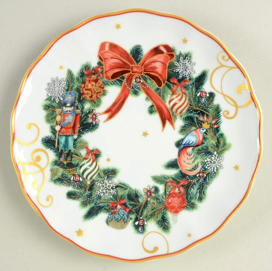Twas the Night Before Christmas Appetizer Plate by Williams-Sonoma-1