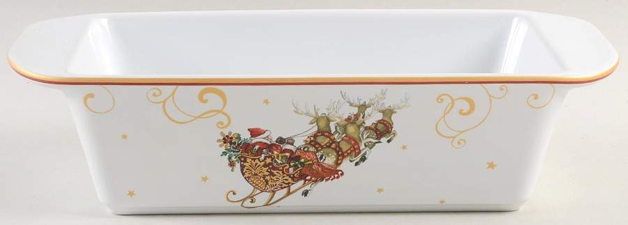 Twas the Night Before Christmas Loaf Pan by Williams-Sonoma-1
