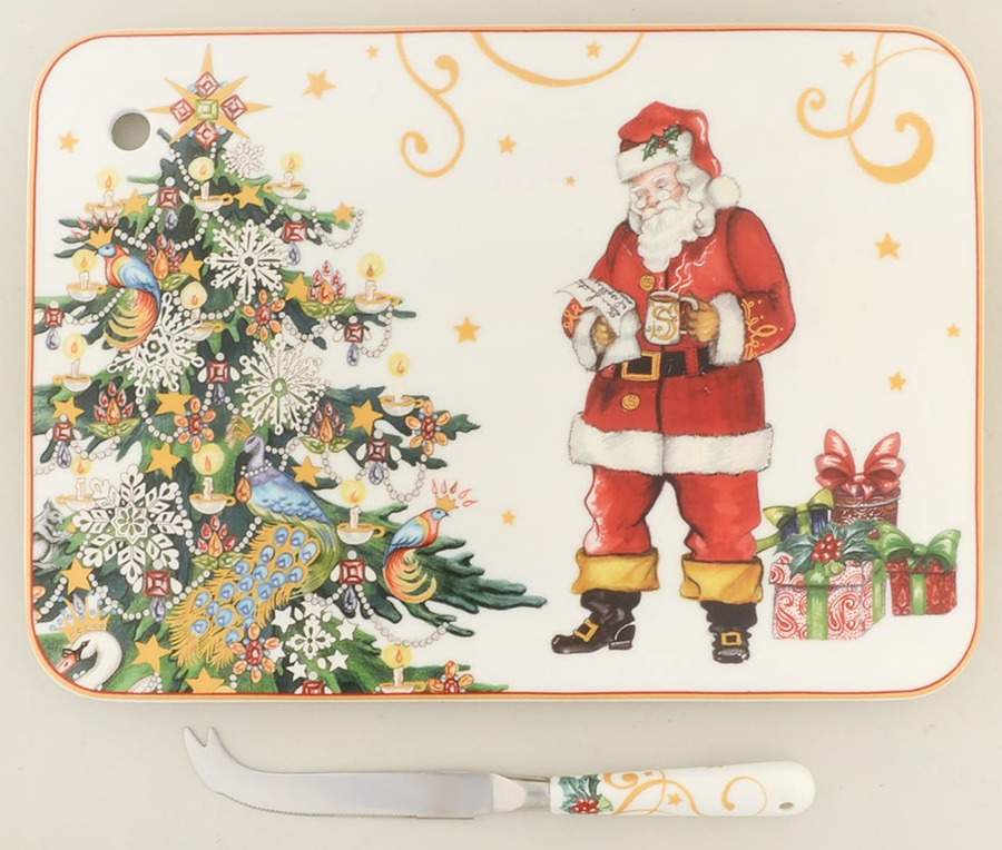 Twas the Night Before Christmas Cheese and Cracker Board by Williams-Sonoma-1