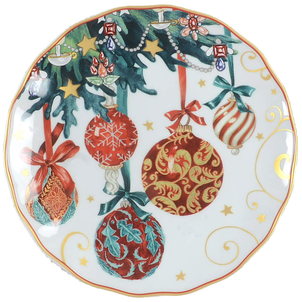 Twas the Night Before Christmas Accent Salad Plate by Williams-Sonoma-1