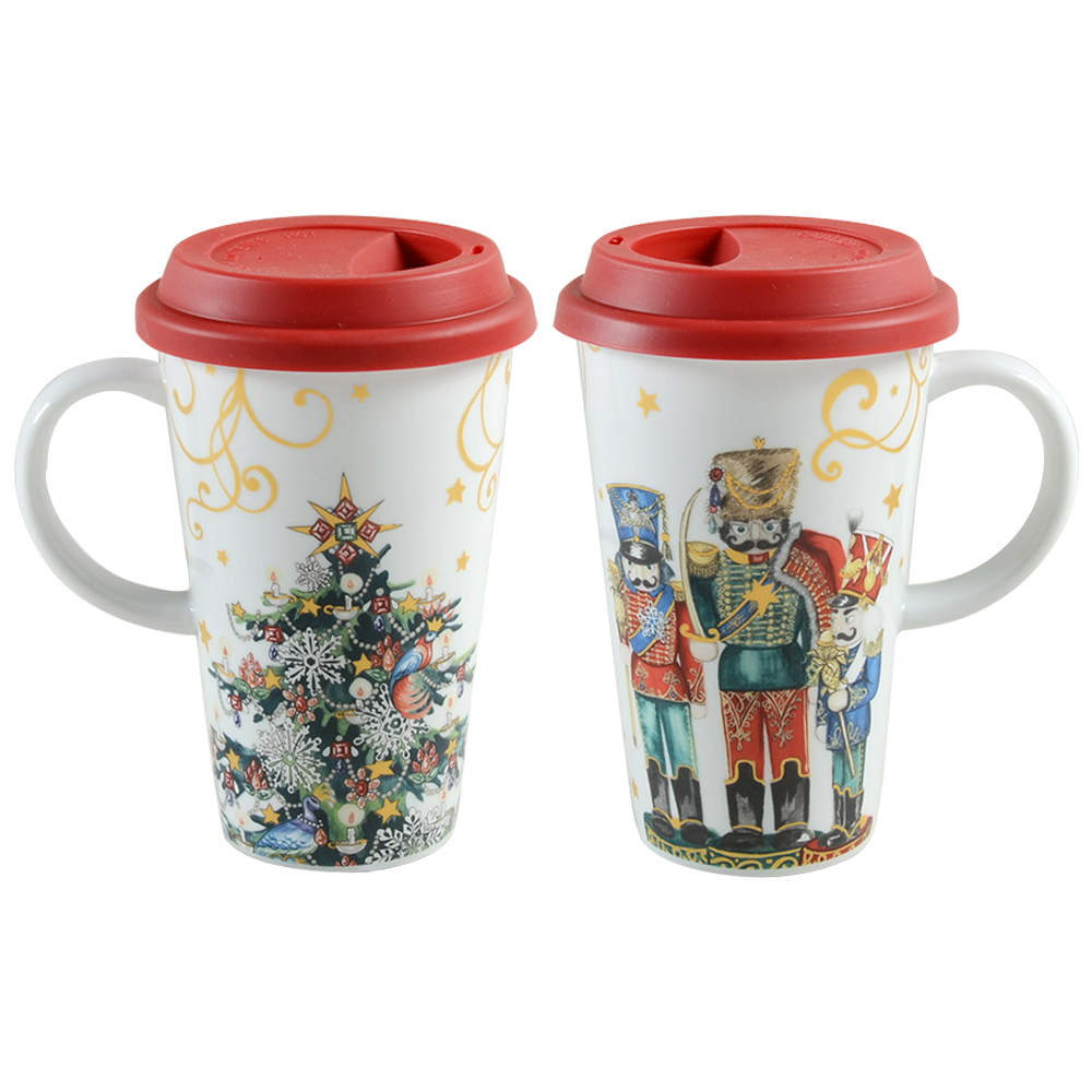 Twas the Night Before Christmas Travel Mug & Silicone Lid by Williams-Sonoma-1
