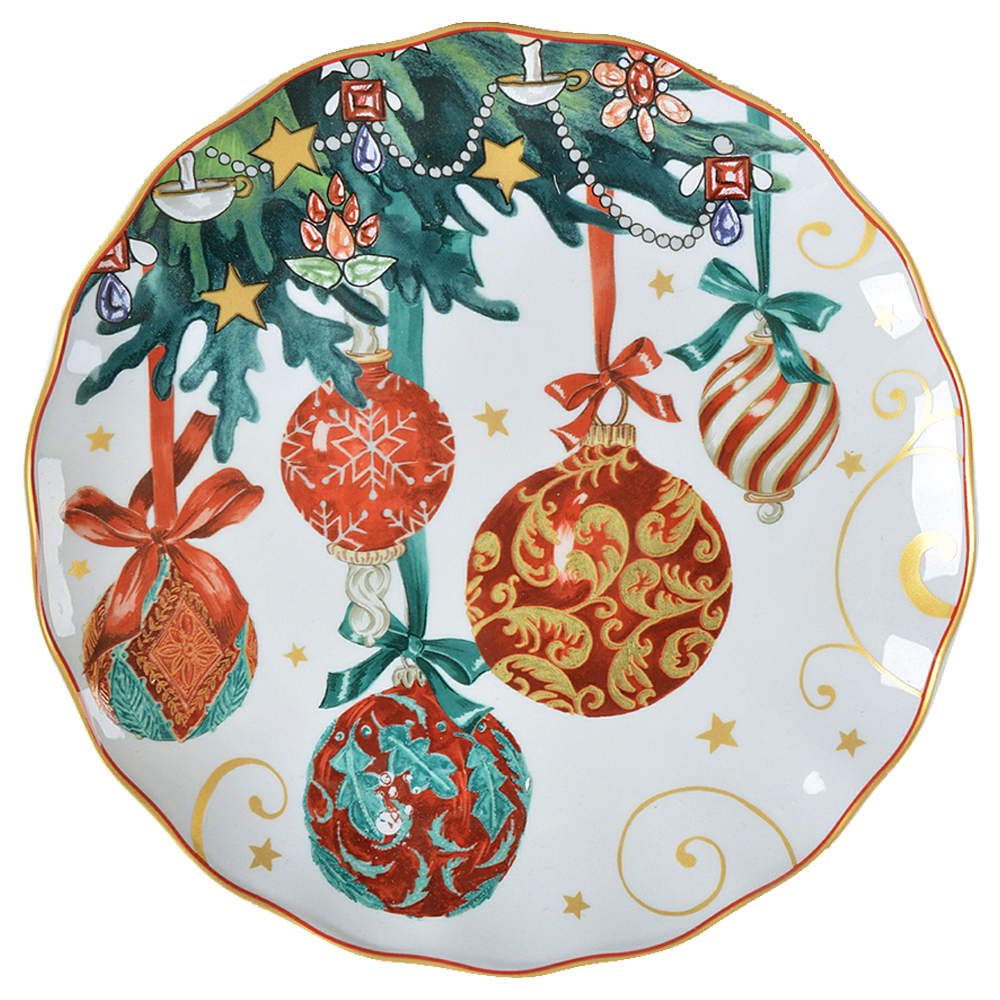 Twas the Night Before Christmas Dinner Plate by Williams-Sonoma-1