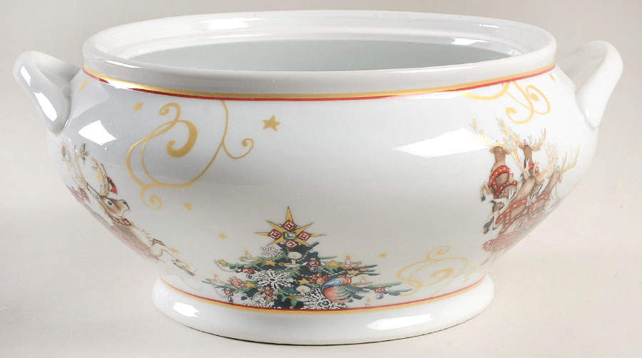 Twas the Night Before Christmas Tureen No Lid by Williams-Sonoma-1