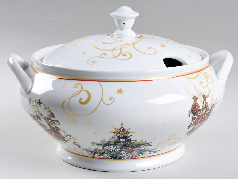 Twas the Night Before Christmas Tureen &  Lid by Williams-Sonoma-1