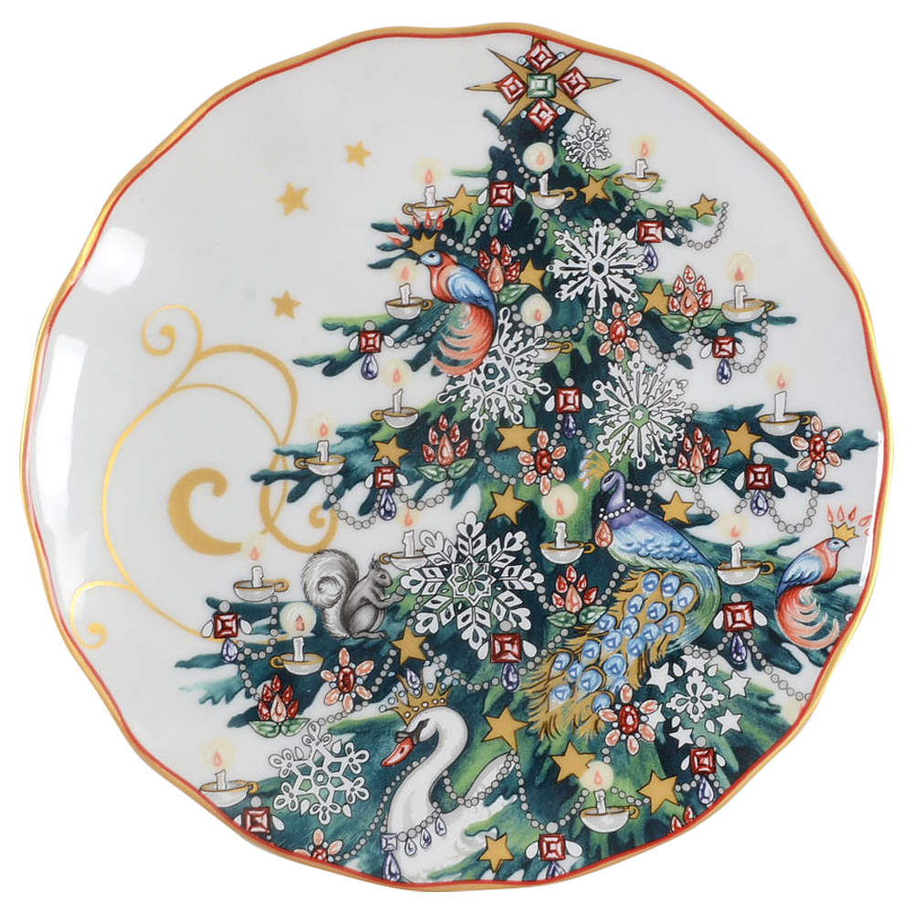 Twas the Night Before Christmas Salad Plate by Williams-Sonoma-1