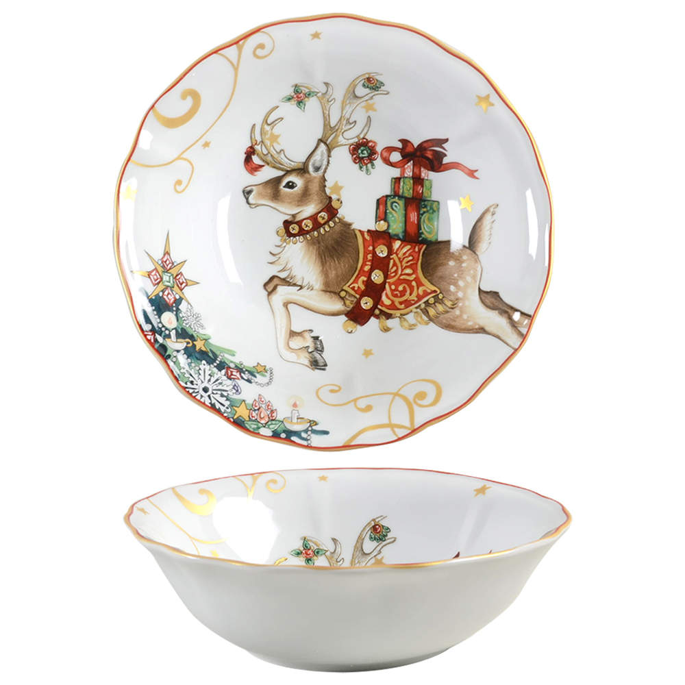 Twas the Night Before Christmas Coupe Soup Bowl by Williams-Sonoma-1