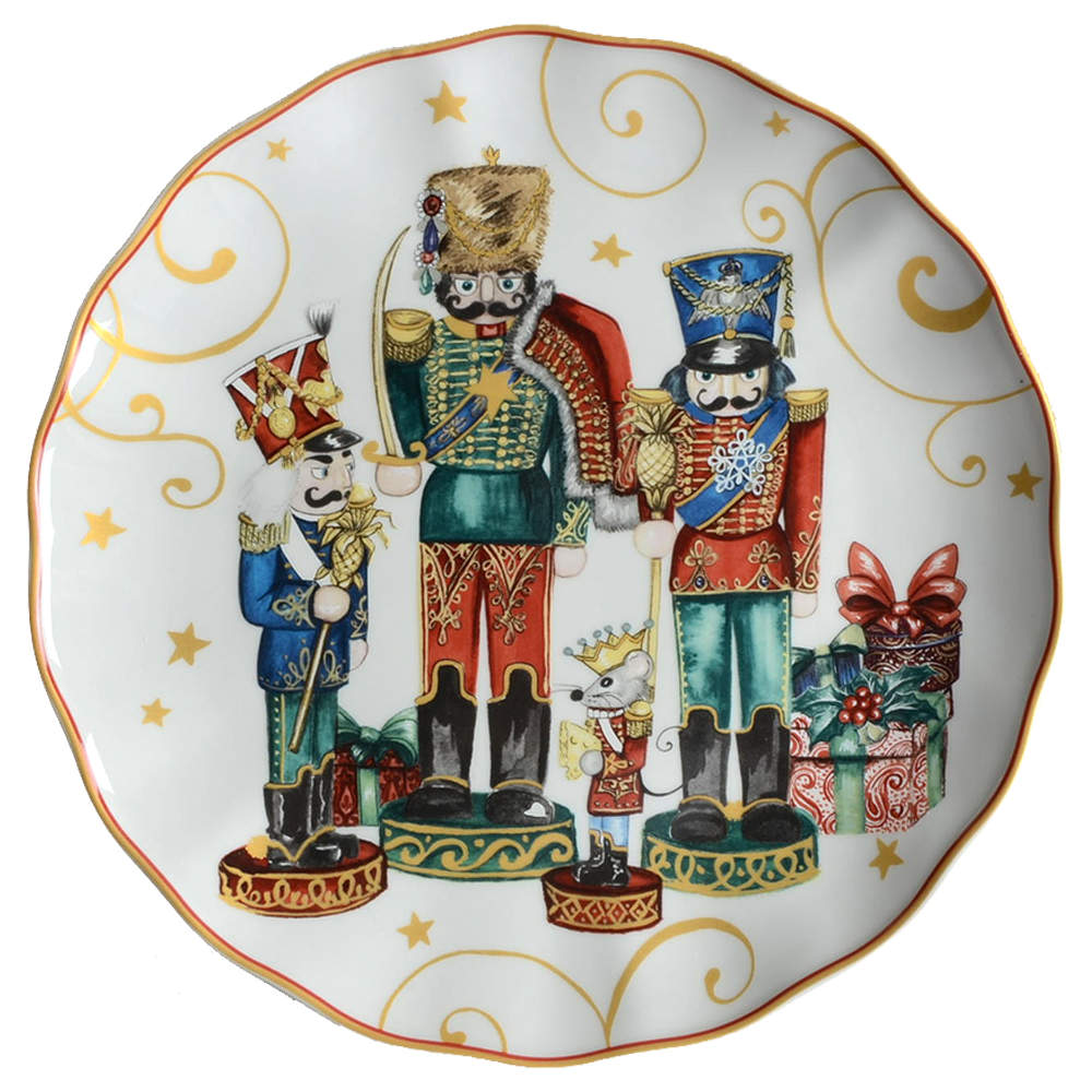 Twas the Night Before Christmas Dinner Plate by Williams-Sonoma-1