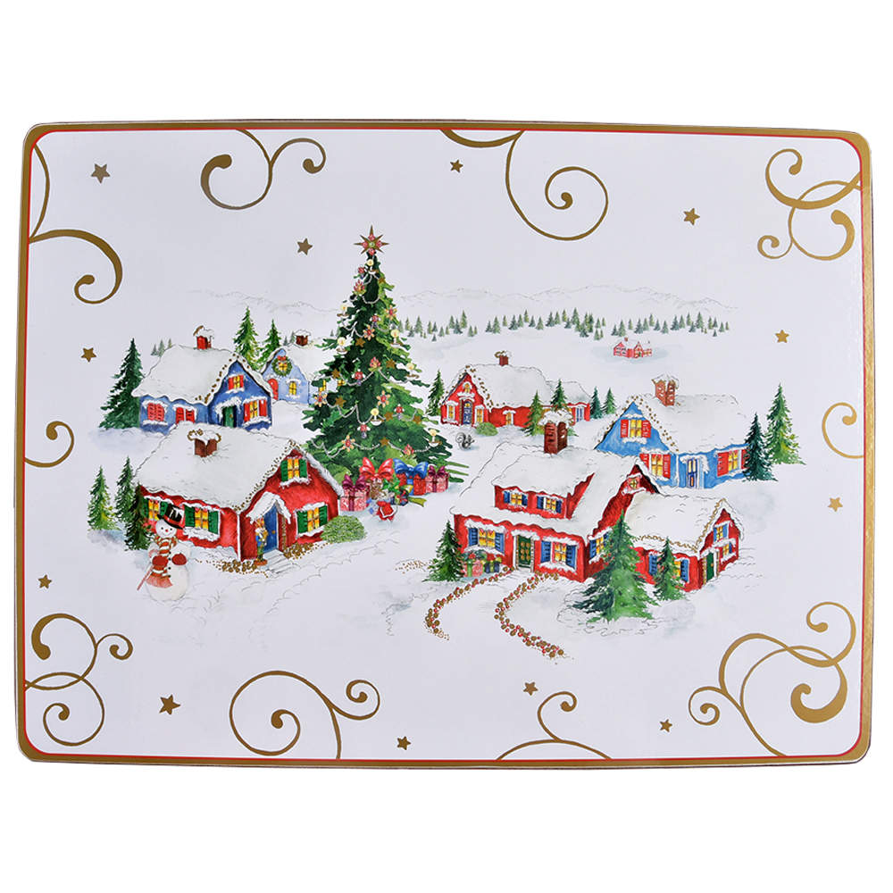 Twas the Night Before Christmas Corkboard Placemat by Williams-Sonoma-1