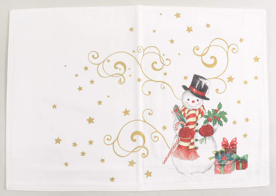 Twas the Night Before Christmas Cloth Placemat by Williams-Sonoma-1