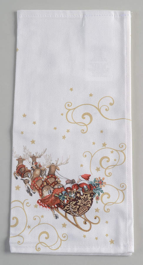 Twas the Night Before Christmas Cloth Cocktail Napkin by Williams-Sonoma-1