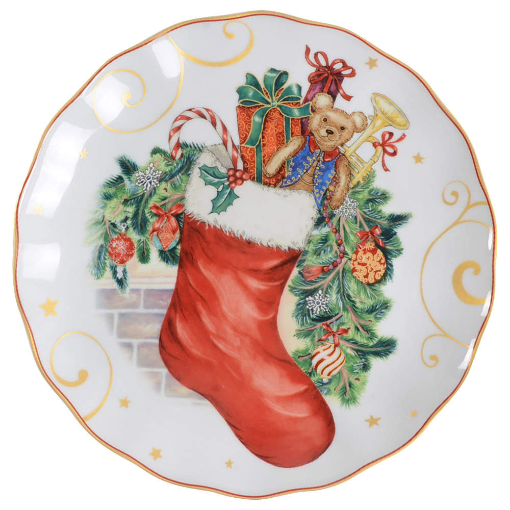 Twas the Night Before Christmas Dinner Plate by Williams-Sonoma-1