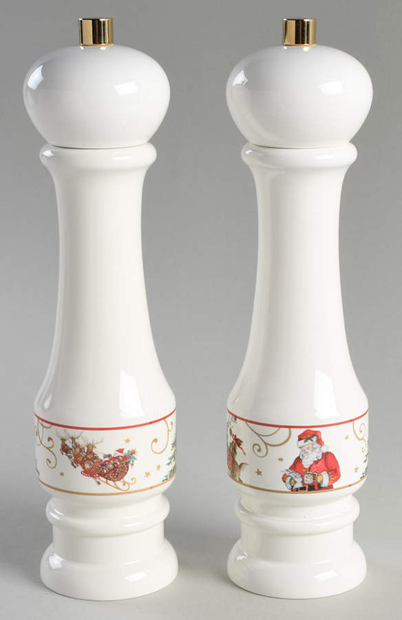 Twas the Night Before Christmas Salt Mill & Pepper Mill Set by Williams-Sonoma-1