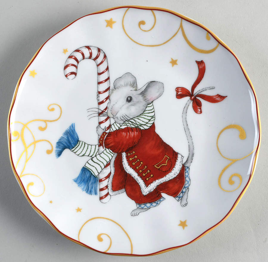 Twas the Night Before Christmas Salad Plate by Williams-Sonoma-1