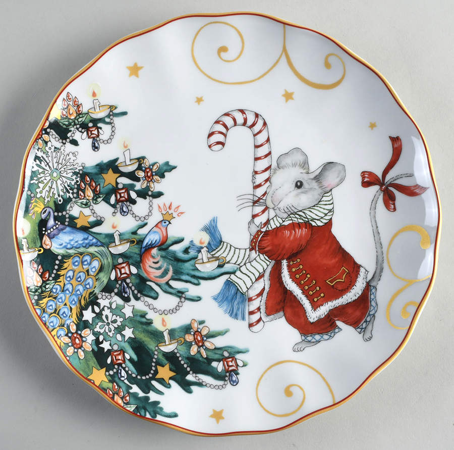 Twas the Night Before Christmas Dinner Plate by Williams-Sonoma-1