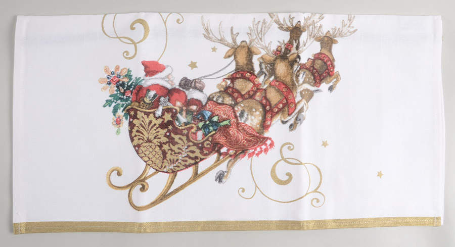 Twas the Night Before Christmas Cloth Kitchen Towel by Williams-Sonoma-1