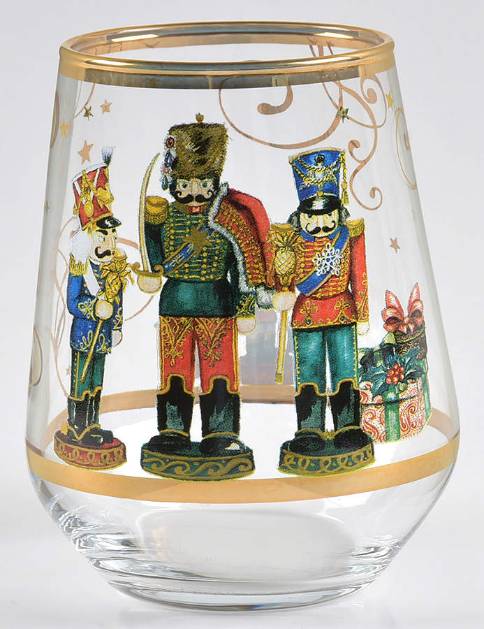 Twas the Night Before Christmas Glassware Stemless Wine by Williams-Sonoma-1