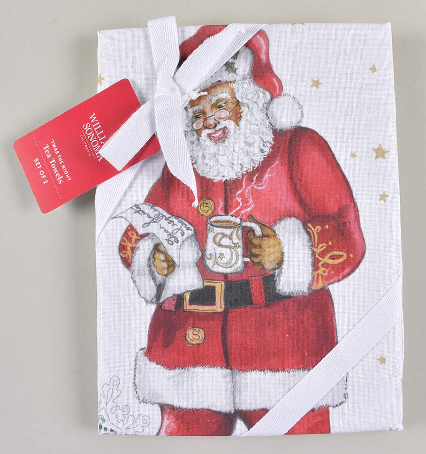 Twas the Night Before Christmas Cloth Kitchen Towels - Set of 2 by Williams-Sonoma-1