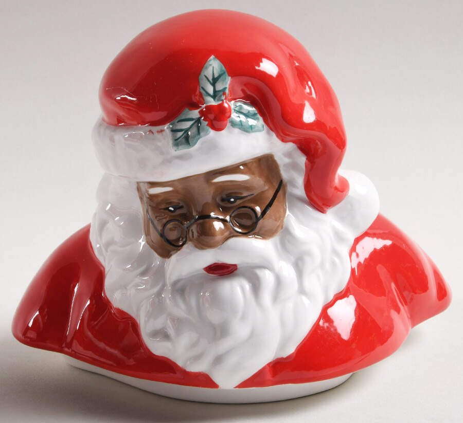 Twas the Night Before Christmas Lid for Figural Cookie Jar by Williams-Sonoma-1