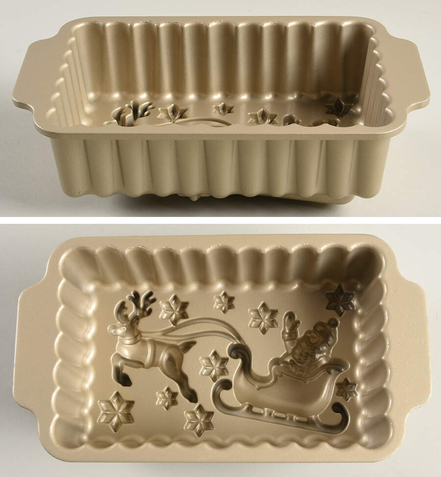 Twas the Night Before Christmas Metal Ovenware Loaf Pan by Williams-Sonoma-1