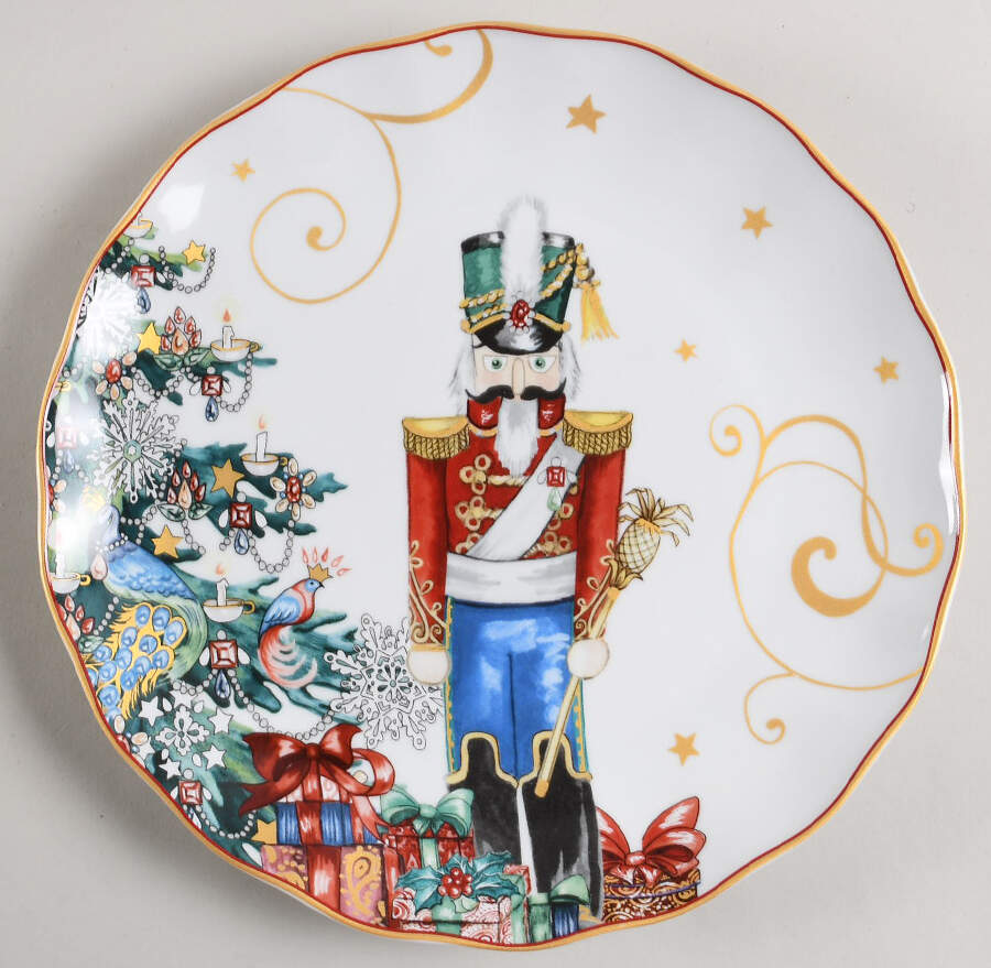 Twas the Night Before Christmas Dinner Plate by Williams-Sonoma-1