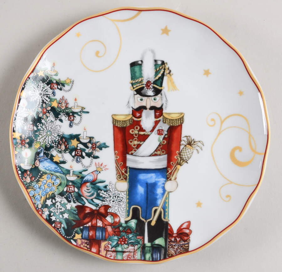 Twas the Night Before Christmas Salad Plate by Williams-Sonoma-1