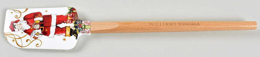 Twas the Night Before Christmas Silicone & Wood Spatula by Williams-Sonoma-1