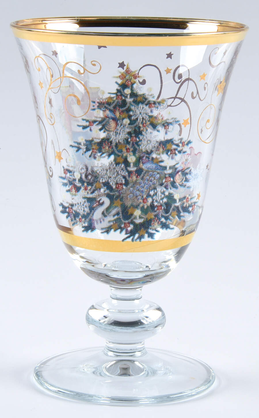 Twas the Night Before Christmas Glassware Goblet by Williams-Sonoma-1