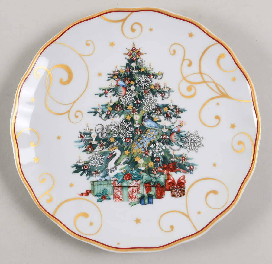 Twas the Night Before Christmas Appetizer Plate by Williams-Sonoma-1