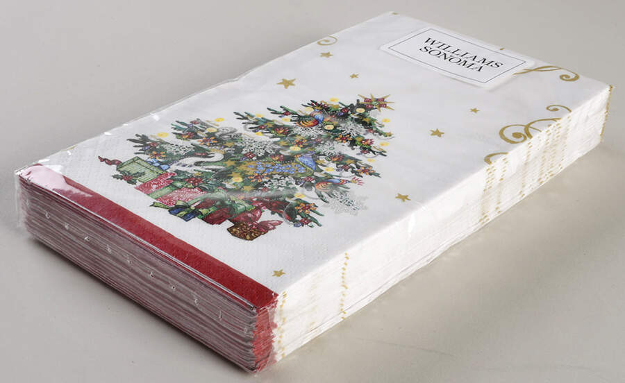 Twas the Night Before Christmas Package of Paper Guest Towel Napkins by Williams-Sonoma-1