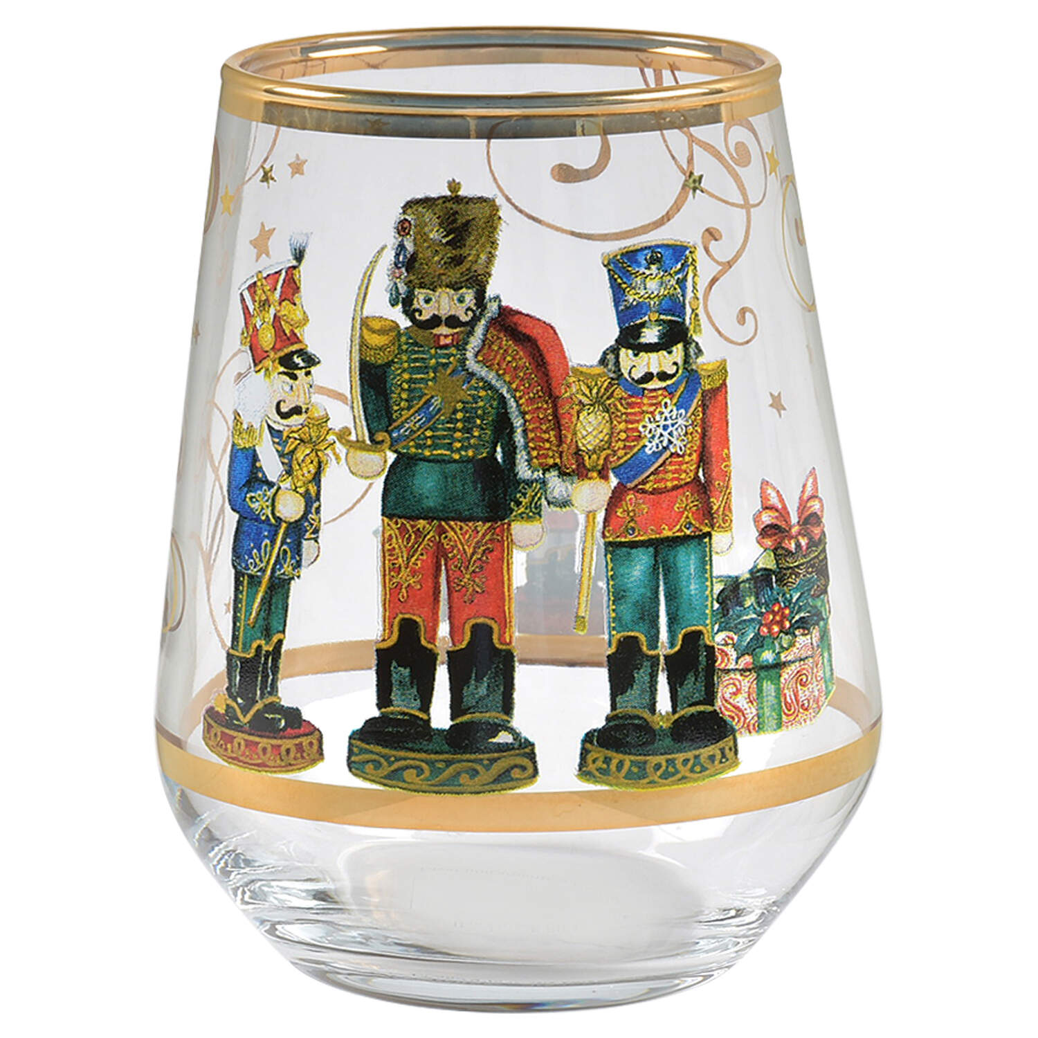Twas the Night Before Christmas Glassware Stemless Wine by Williams-Sonoma-1