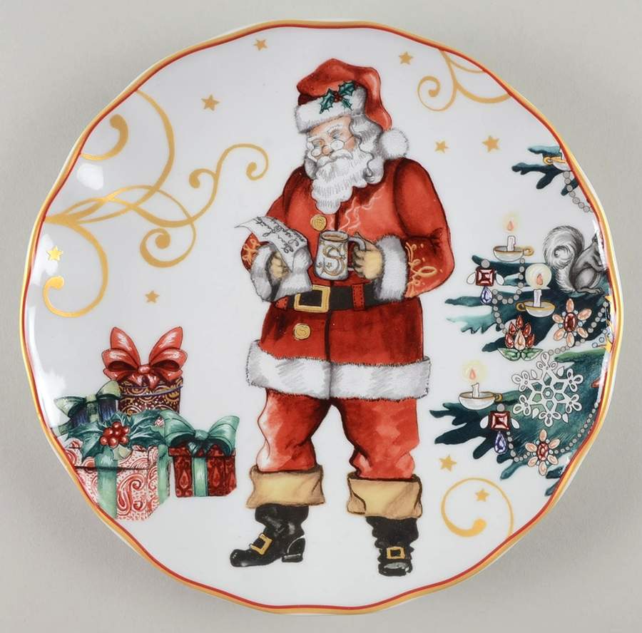 Twas the Night Before Christmas Salad Plate by Williams-Sonoma-1