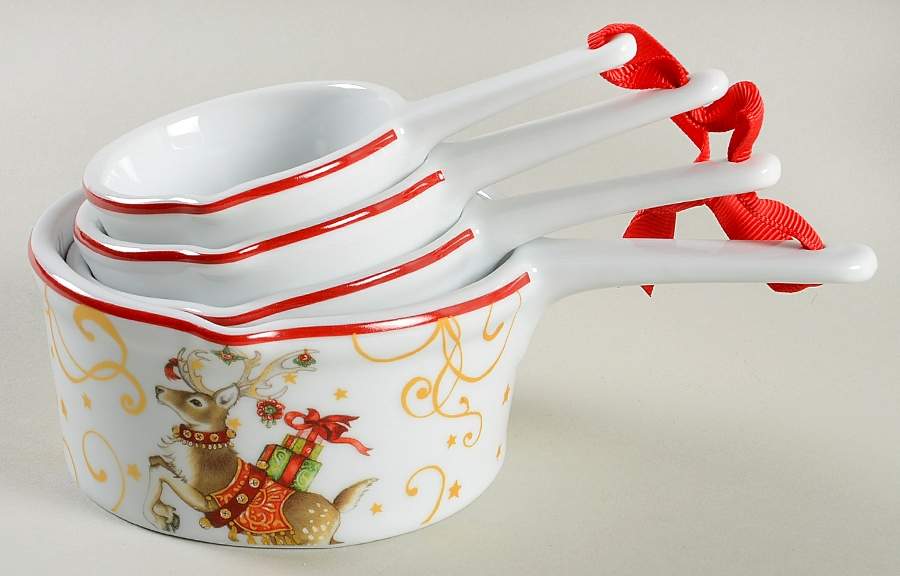 Twas the Night Before Christmas Measuring Cup Set (1 Cup,1/2 Cup,1/3 Cup,1/4 Cup) by Williams-Sonoma-1