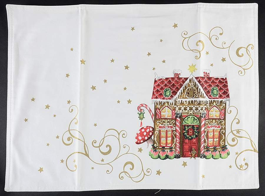 Twas the Night Before Christmas Cloth Placemat by Williams-Sonoma-1