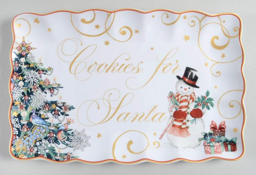 Twas the Night Before Christmas "Cookies for Santa" Plate by Williams-Sonoma-1