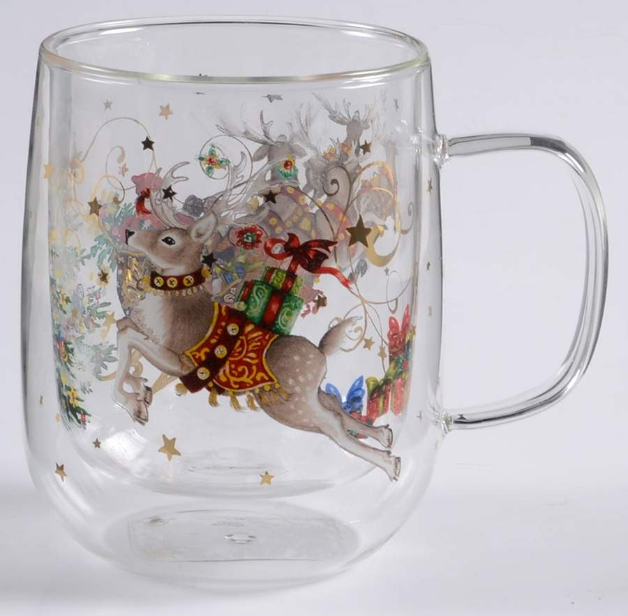 Twas the Night Before Christmas Glassware Mug by Williams-Sonoma-1