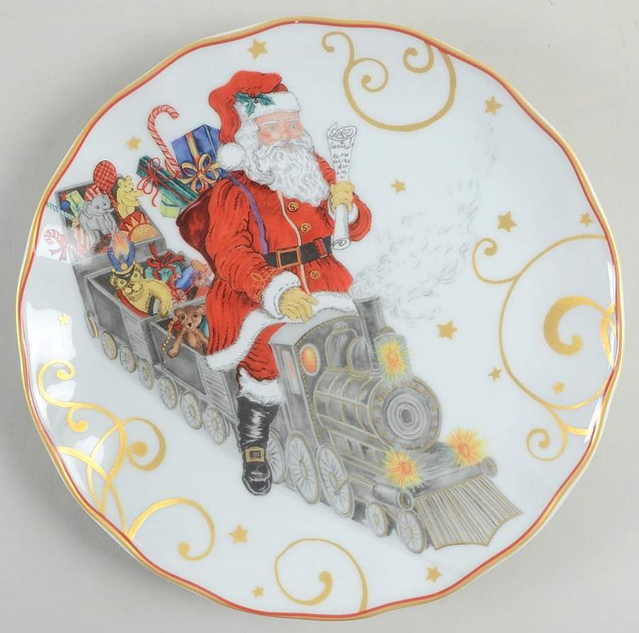 Twas the Night Before Christmas Salad Plate by Williams-Sonoma-1