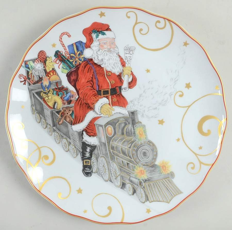 Twas the Night Before Christmas Dinner Plate by Williams-Sonoma-1