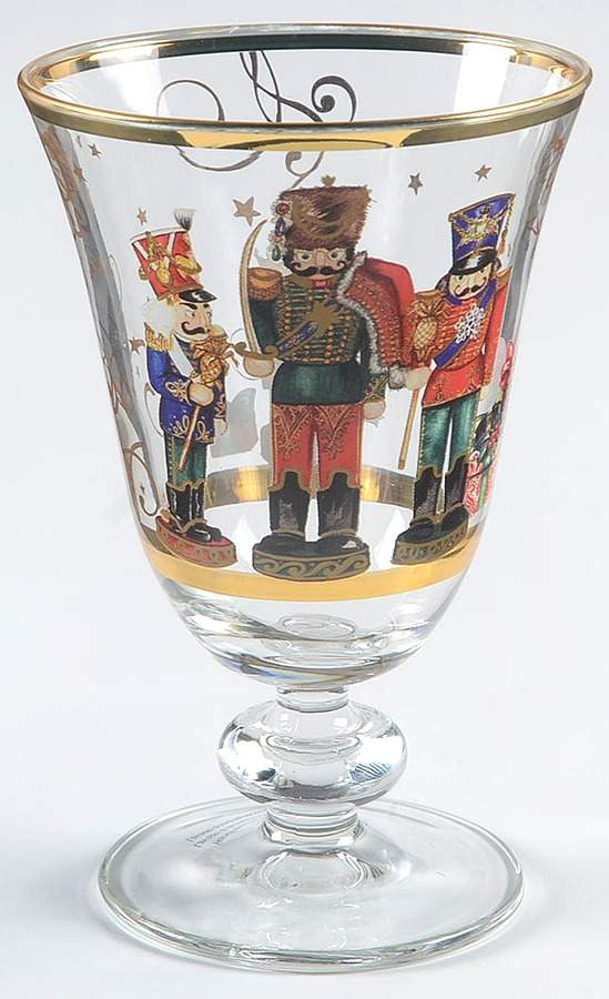 Twas the Night Before Christmas Glassware Goblet by Williams-Sonoma-1