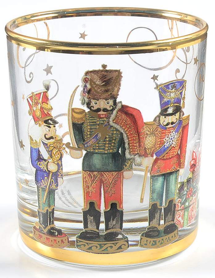 Twas the Night Before Christmas Glassware Double Old Fashioned by Williams-Sonoma-1