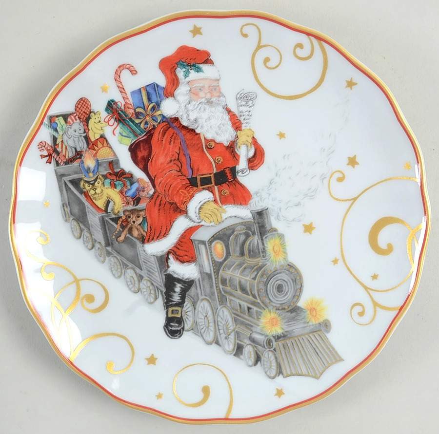 Twas the Night Before Christmas Appetizer Plate by Williams-Sonoma-1