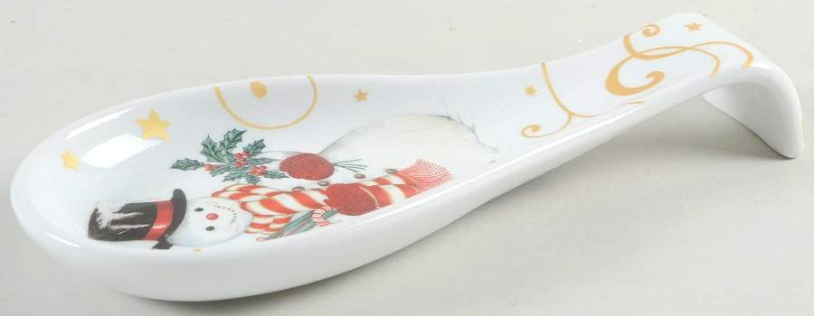 Twas the Night Before Christmas Spoon Rest/Holder (Holds 1 Spoon) by Williams-Sonoma-1