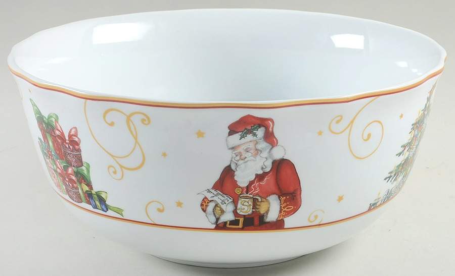 Twas the Night Before Christmas 11" Mixing Bowl by Williams-Sonoma-1