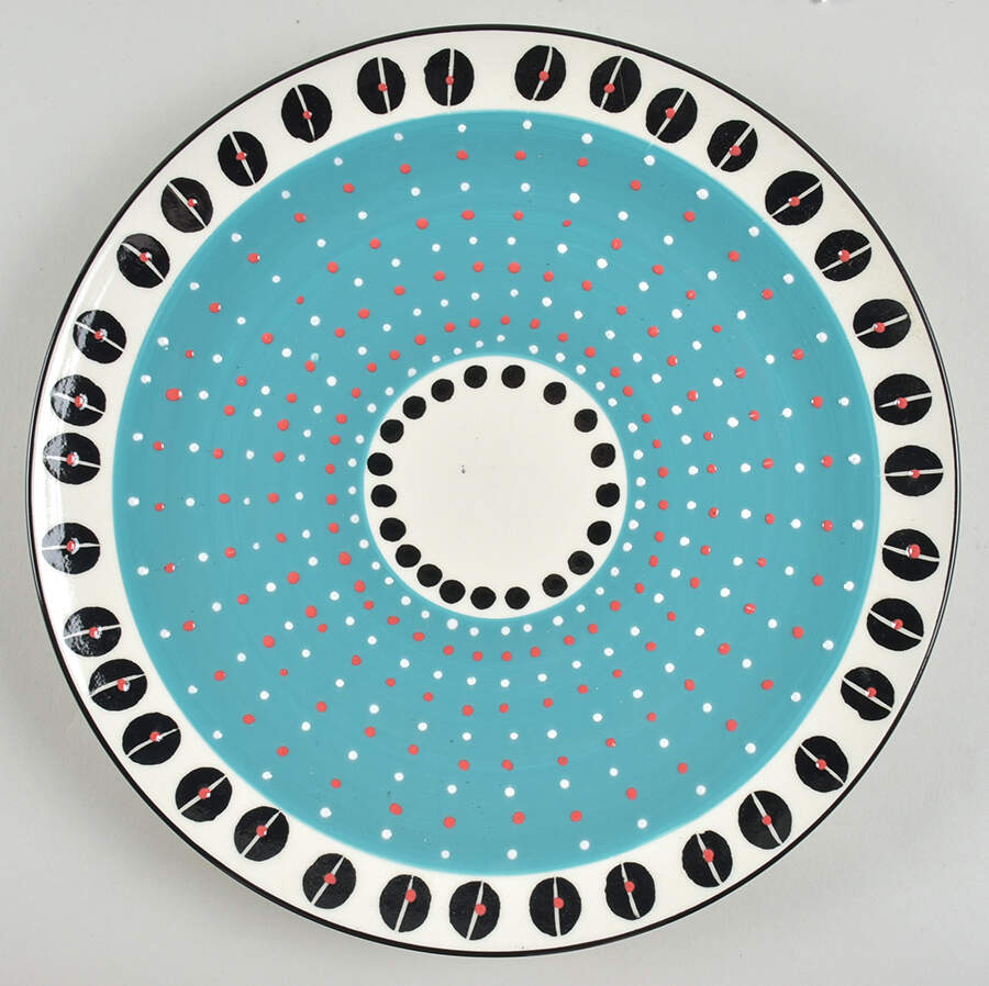 Potter's Workshop Dot Dinner Plate by West Elm-1