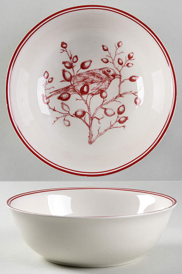 Holiday Toile Soup/Cereal Bowl by Williams-Sonoma-1